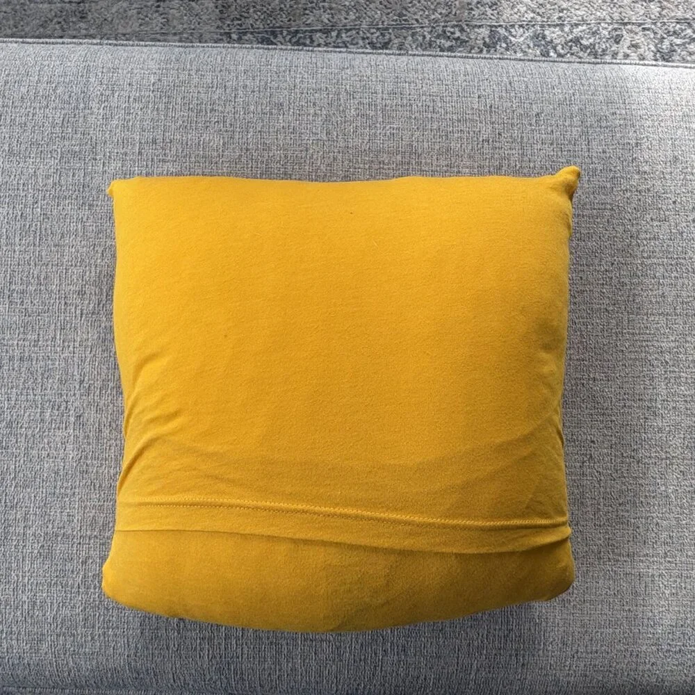 University of Iowa Hawkeyes Handmade retro t-shirt 16x16 throw pillow cover